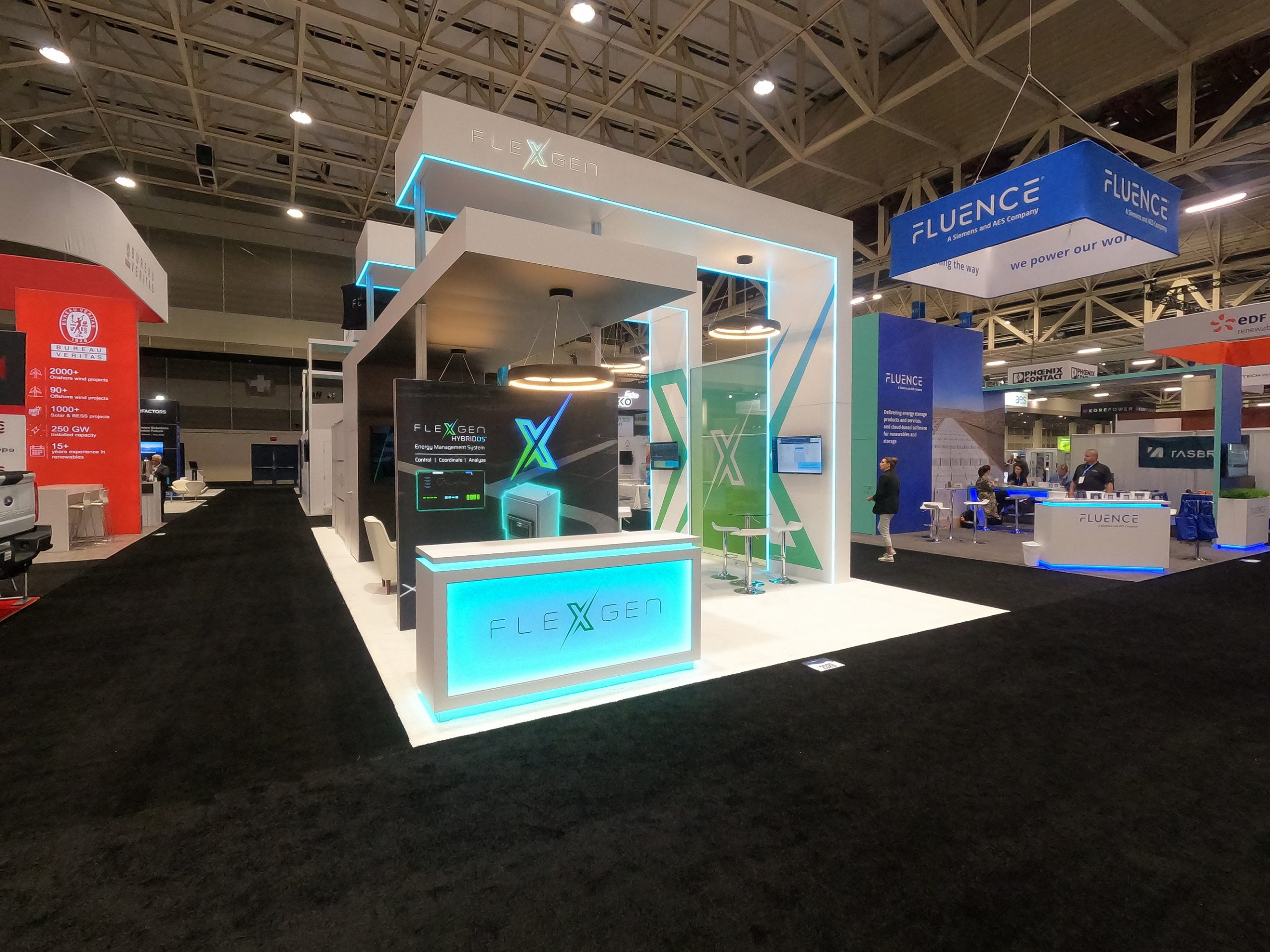 trade show booth design exhibiting at clean power 2024